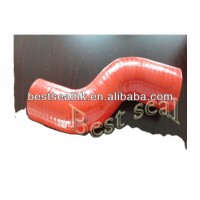 S shape silicone hose