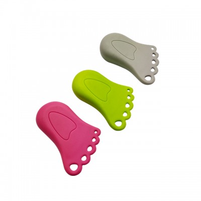 Feet Shape TPR Door Stopper Finger Anti-pinch Door Stopper Holder for Kids